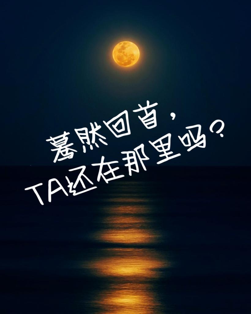 蓦然回首那人已在