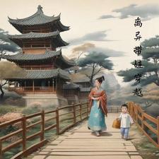 离异带娃穿越的