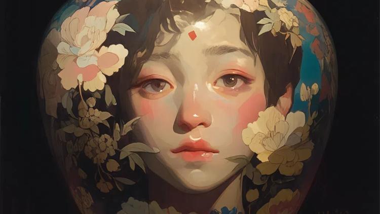 李鸣岩早期作品