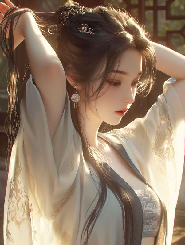 明月高悬照人间