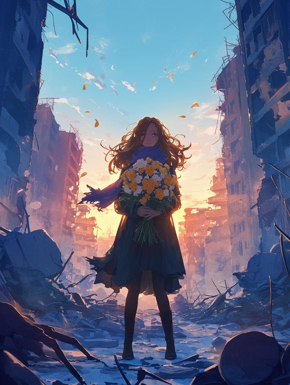 三月梨花压海棠