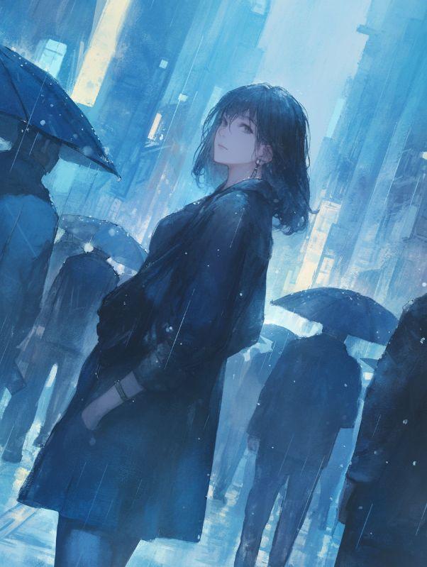 夜半潇潇风雨寒