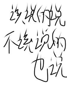 该说的不说不该说的说了一大堆